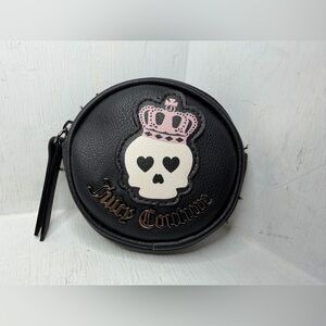 New Juicy Couture Haunted Couture Skull Crown Coin Purse